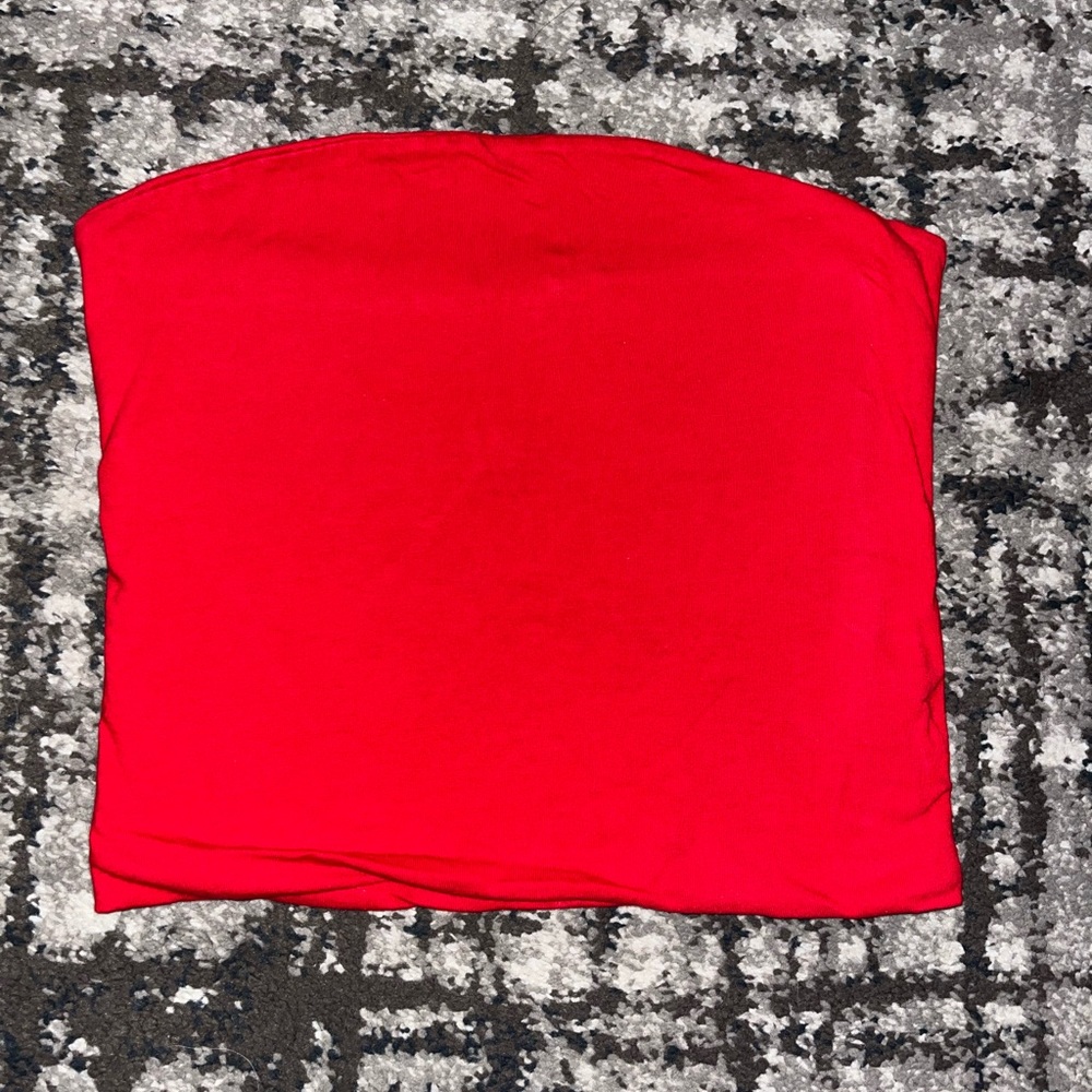 Brandy Melville tube top, red color, one size fit